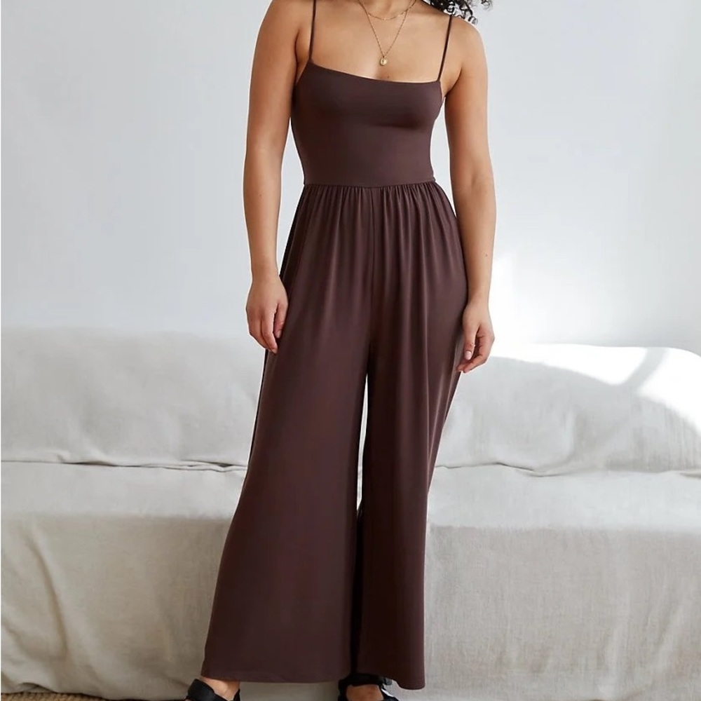 Wilfred Market Jumpsuit Brown